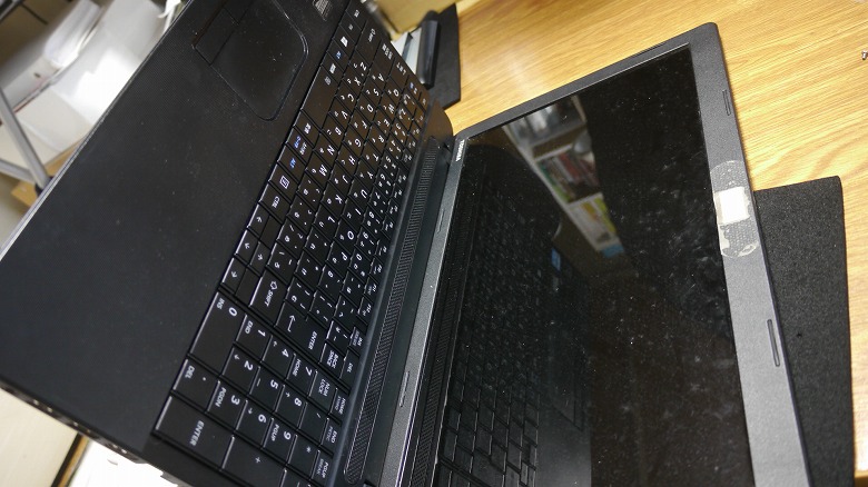 新しいキーボードを装着しました