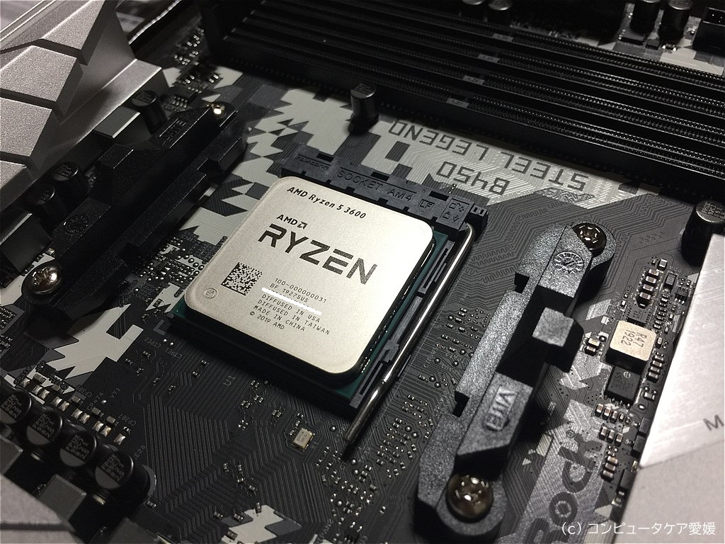 AMD Ryzen 5 3600 で高コスパPCを自作しました（個人的に初AMD