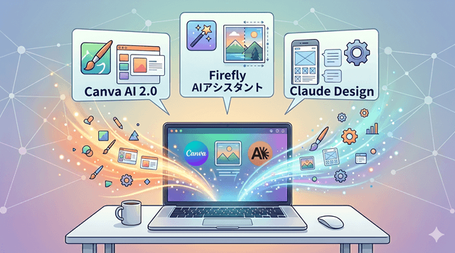 202604 最新 デザイン系AIサービス3選